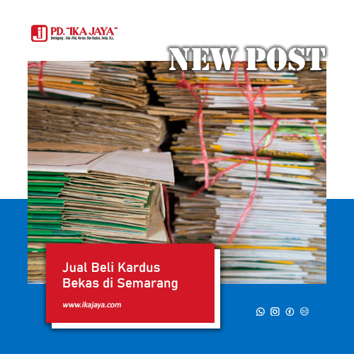 jual beli kardus bekas semarang