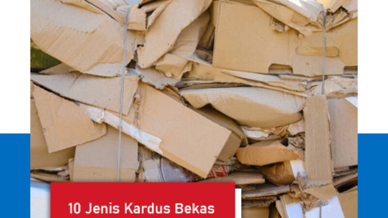 jenis kardus bekas