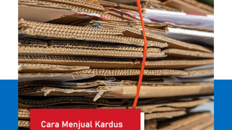 cara jual kardus bekas