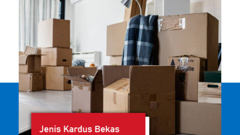 jenis kardus bekas