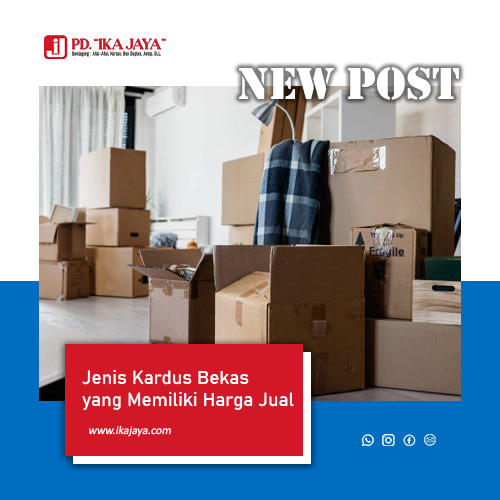 jenis kardus bekas